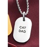 Personalized Name Pet Dad Tag Pendant, , large
