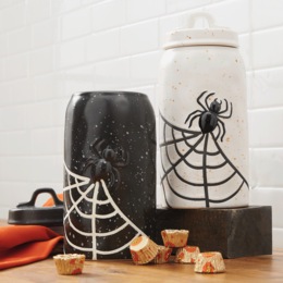 Spiderweb Treat Jar, , large