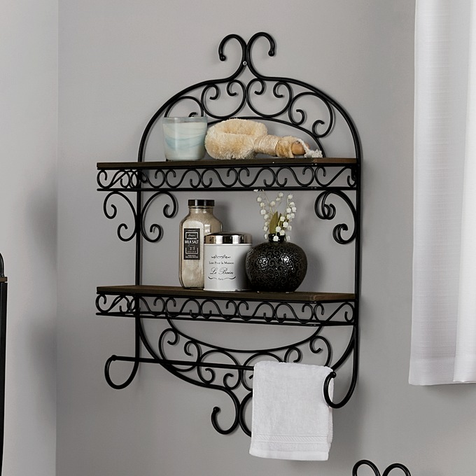 Scroll Towel Rack, , large