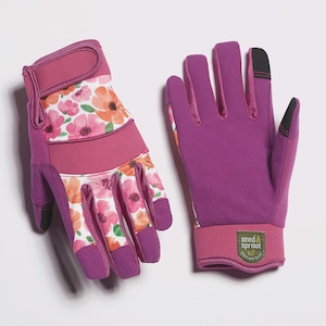 SEEDS &amp; SPROUTS Gardening Gloves, , large