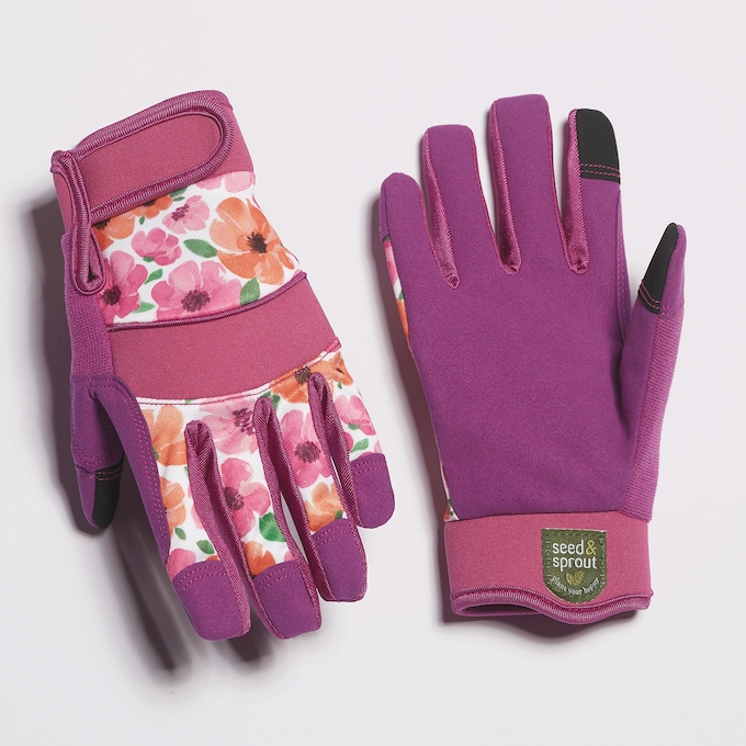 SEEDS &amp; SPROUTS Gardening Gloves, , large