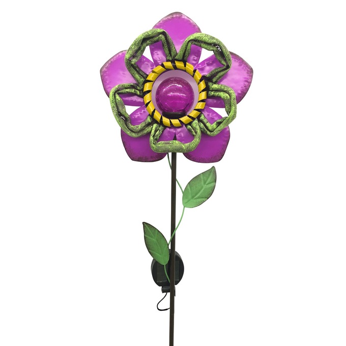 Solar Flower Stake, , large