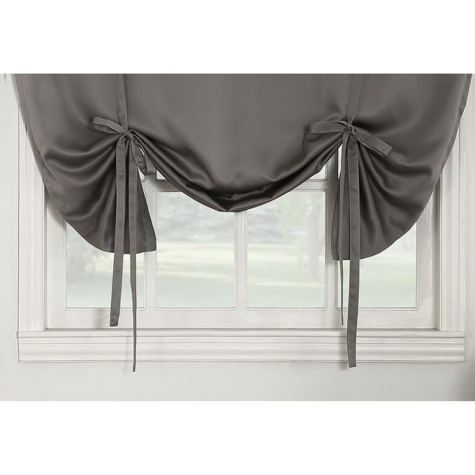 Madison Room-Darkening, Light-Filtering Window Treatments, Steel, large