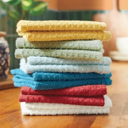 Brights 12-Piece Dishcloth Set, , large