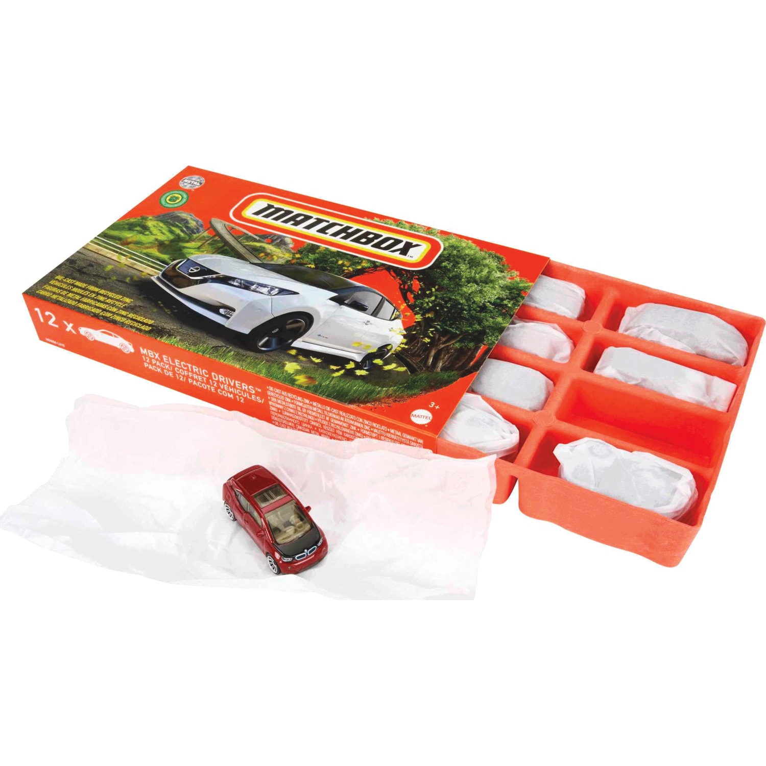 12-Piece Matchbox EV Car Set | Seventh Avenue