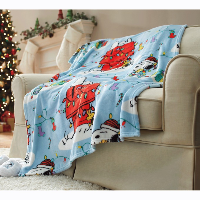 Snoopy Throw, , large