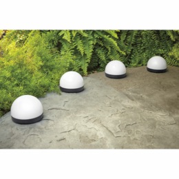 Set of 4 Solar Pathway Stake Lights, , large