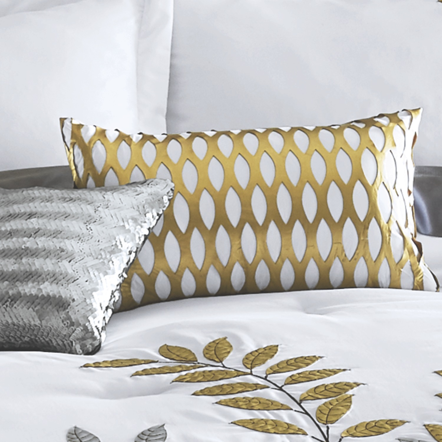 gilded leaf gold accent