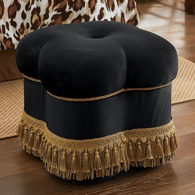 Alexa Tassel Ottoman, , large