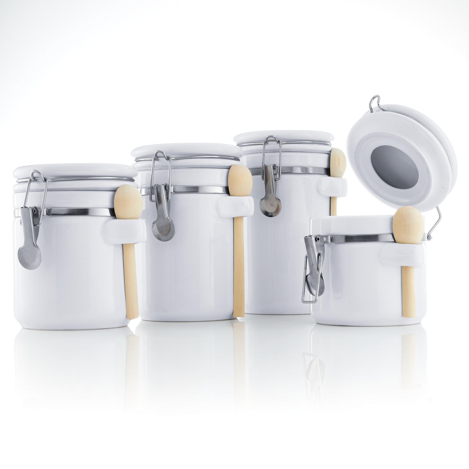 4-Piece Canister Set with Spoon | Seventh Avenue