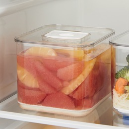 Storage Bin with Lid and Tray, , large