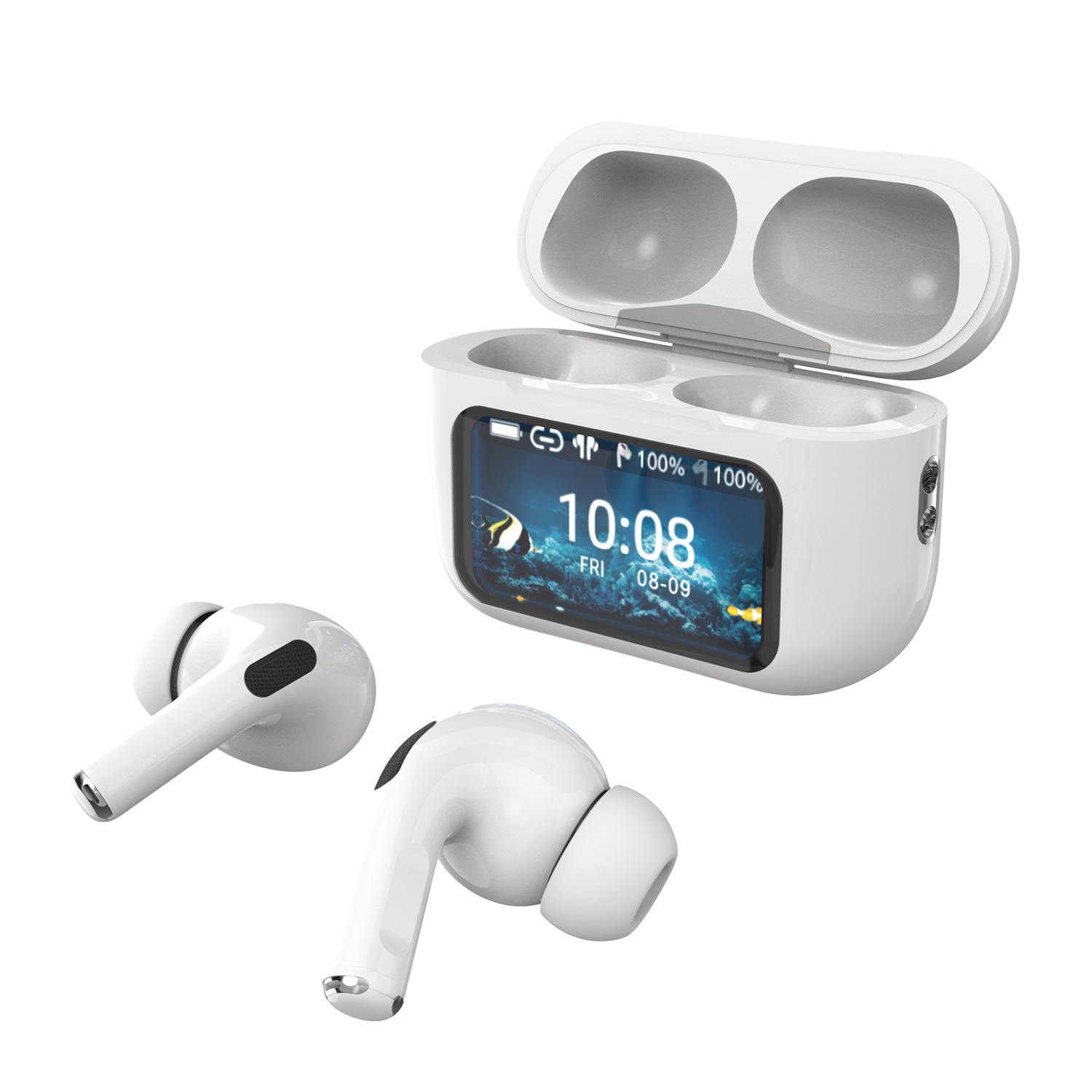 IQ Sound True Wireless Stereo Earbuds with Touchscreen Charging