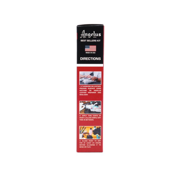 Angelus Acrylic Leather Paint Best Sellers Kit, , large