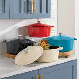 7-Qt. Dutch Oven with Lid, , large