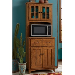 Brook Tall Microwave Hutch, , large