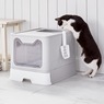 One-Way Litter Bin with Scoop, , large