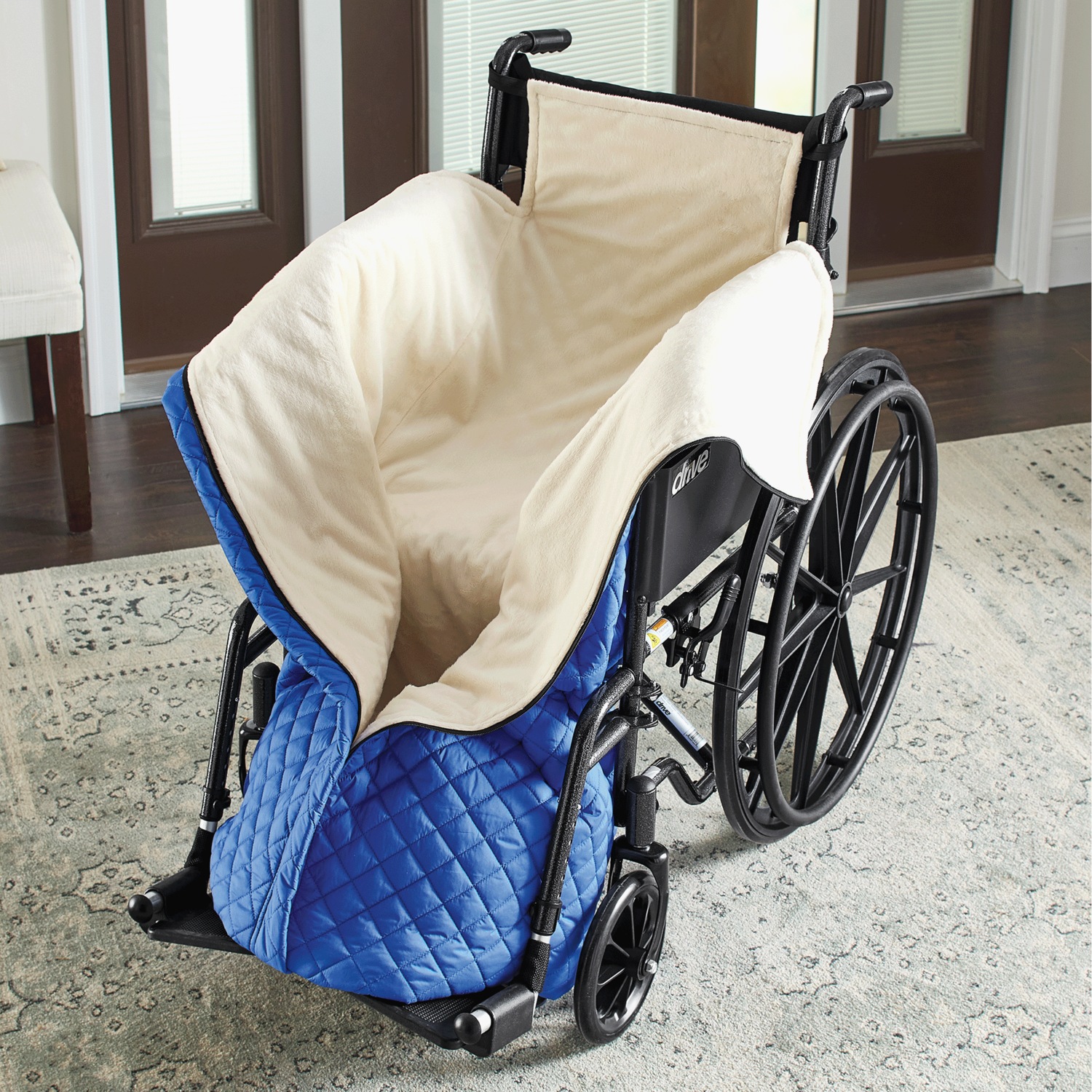 Zip Full Cover Wheelchair Blanket | Seventh Avenue