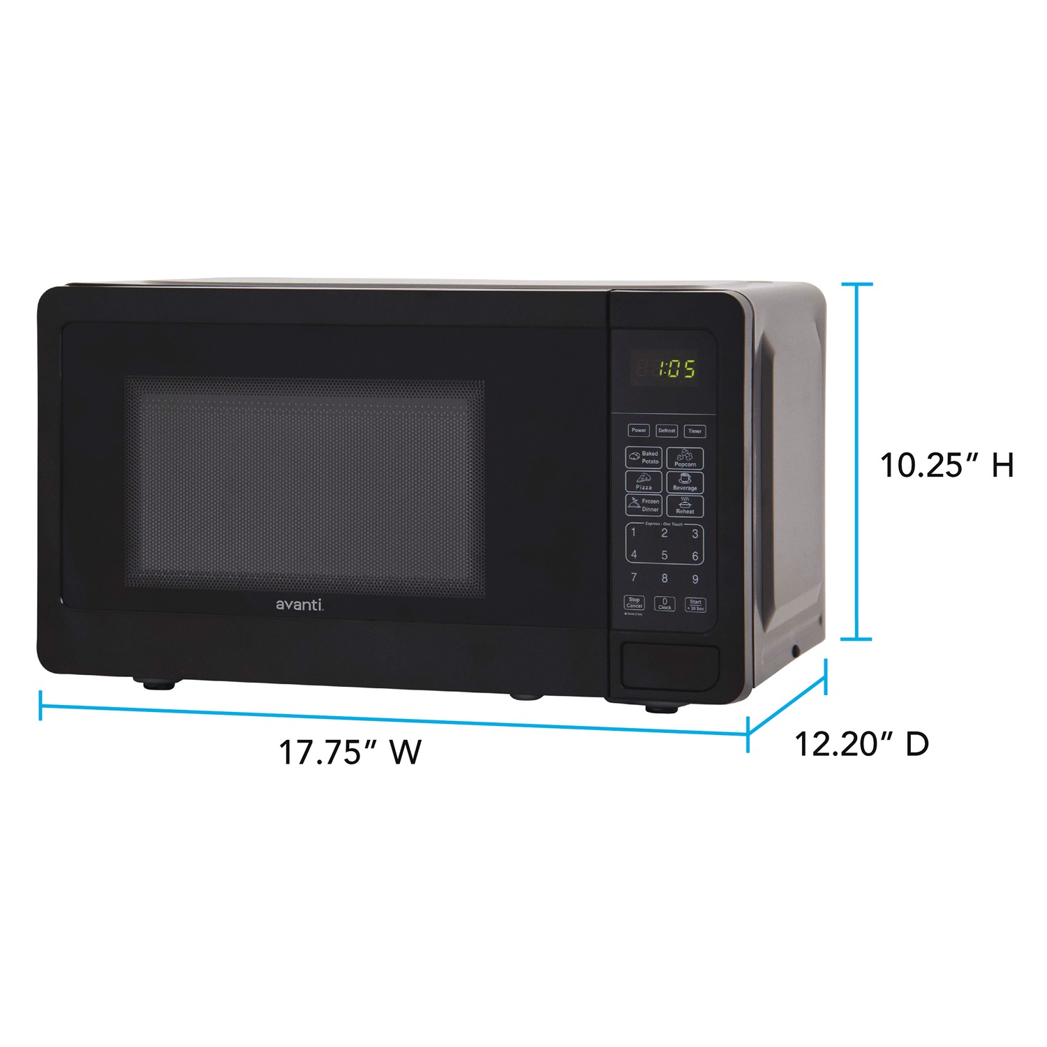 Avanti 0.7 cu. ft. Microwave | Seventh Avenue