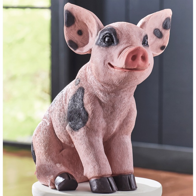 Petey Pig Statue, , large