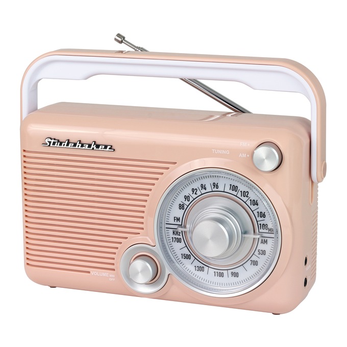 Studebaker Portable AM/FM Radio, , large