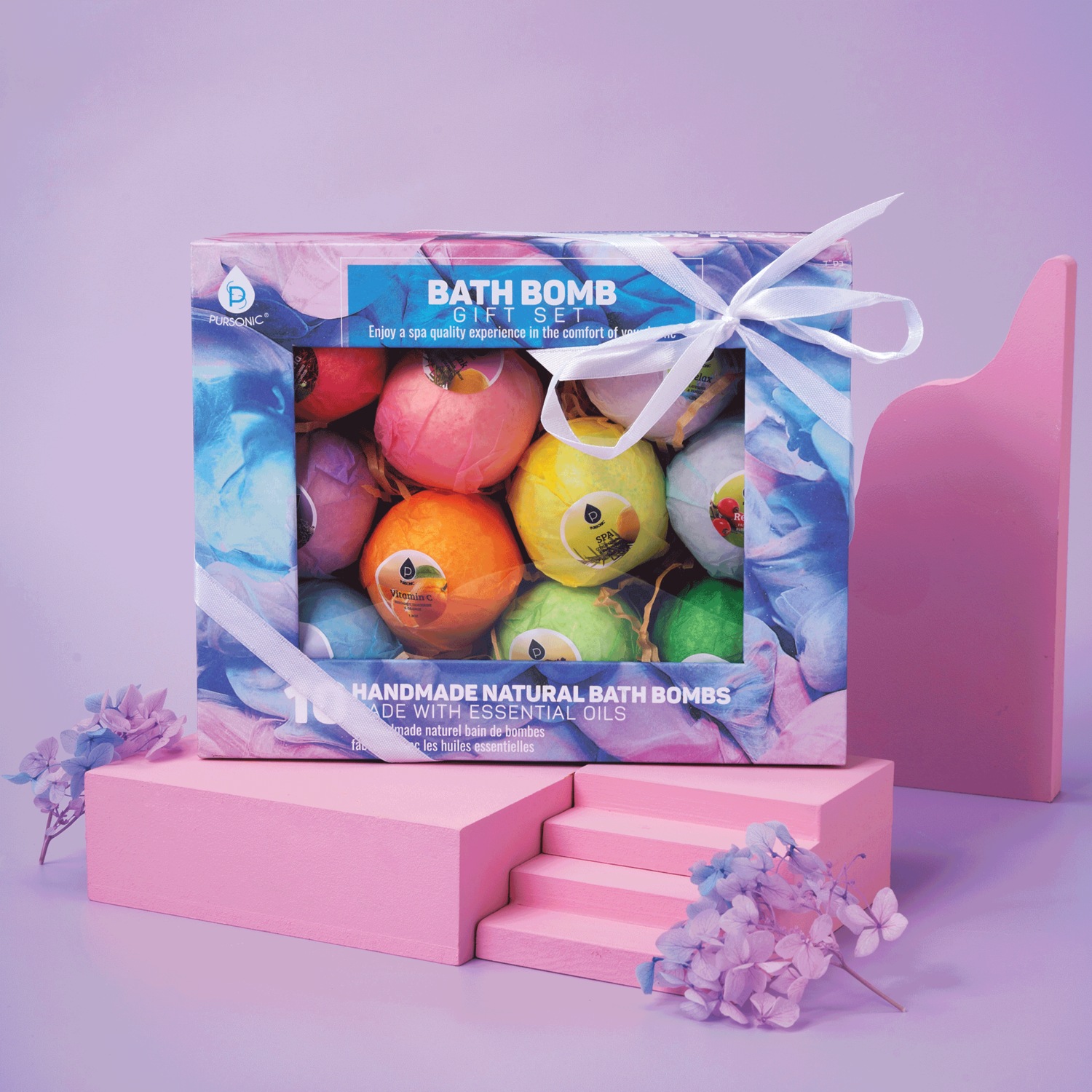 Pursonic Bath Bomb Gift Set | Seventh Avenue