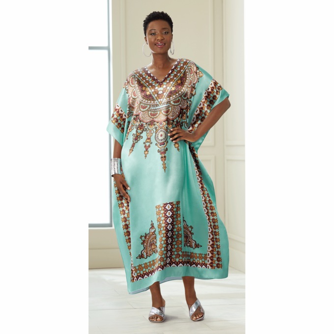 Goddess 3 Long Caftan