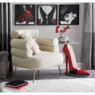 Malena Curved Armchair, , large