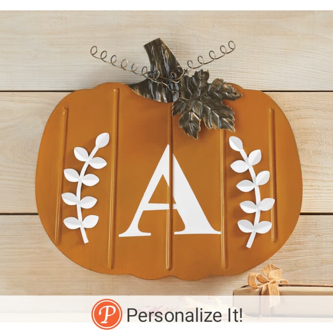 Pumpkin Wall Décor, , large