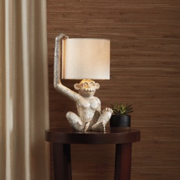 Maurice Monkey Lamp, , large