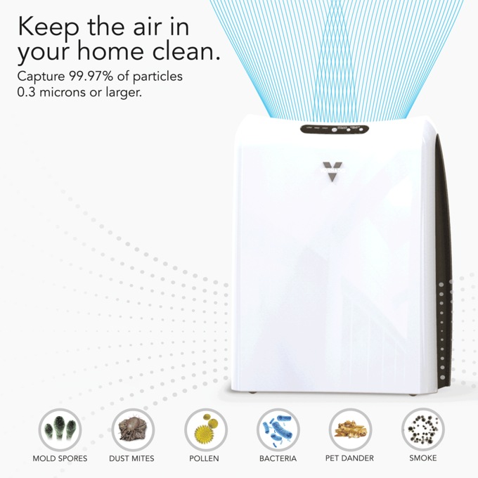 Vornado AC350 Whole Room Air Purifier, , large