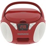 Magnavox Portable CD Boombox, Red, large