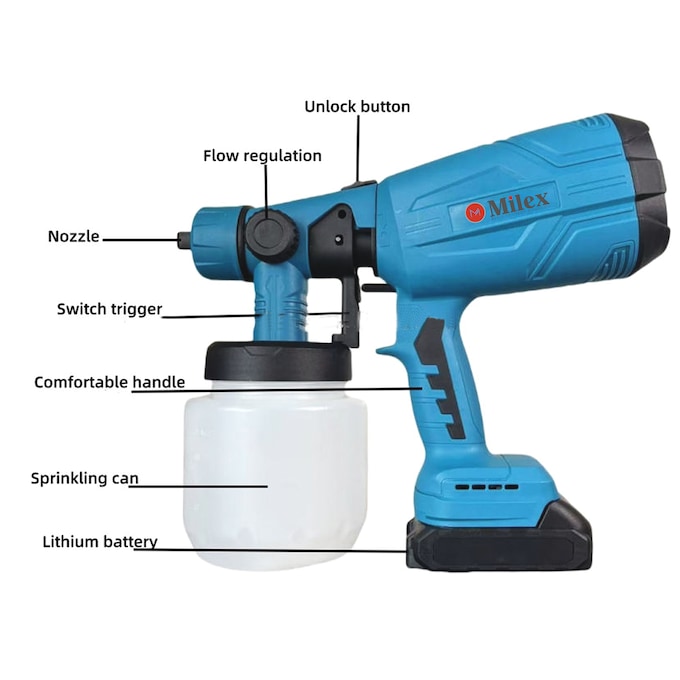 HVLP Paint Spray Gun, , large