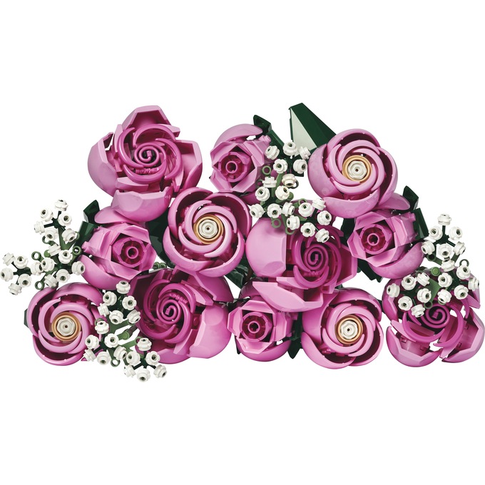 LEGO Botanicals Bouquet of Pink Roses, Pink, large