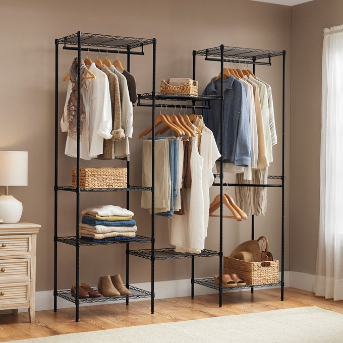 Adjustable Closet Organizer, , large