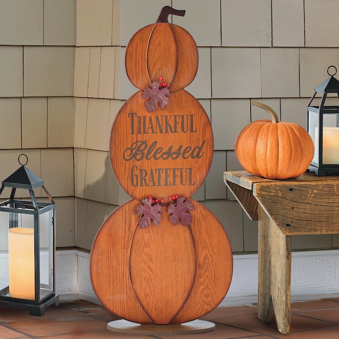 Reversible Fall/Winter Porch Sign, , large