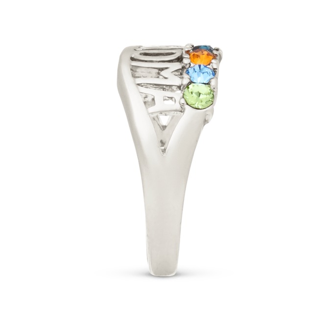 "Mother" or "Grandma" Family Birthstone Ring, , large