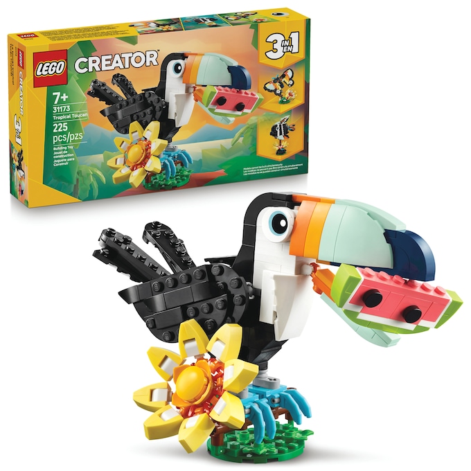 LEGO Creator 3-in-1 Wild Animals: Tropical Toucan, , large