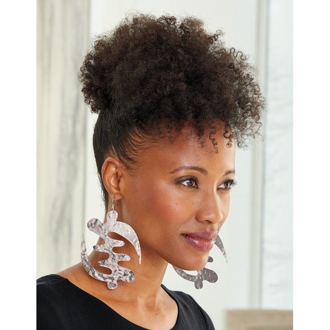 African Symbol Earrings, , large