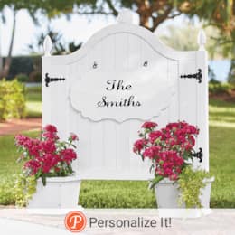 Welcome Garden Gate Planter, , large