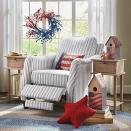 Push-Back Recliner, , large