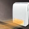 Handy Heater Wall-Mountable Room Heater, White, large