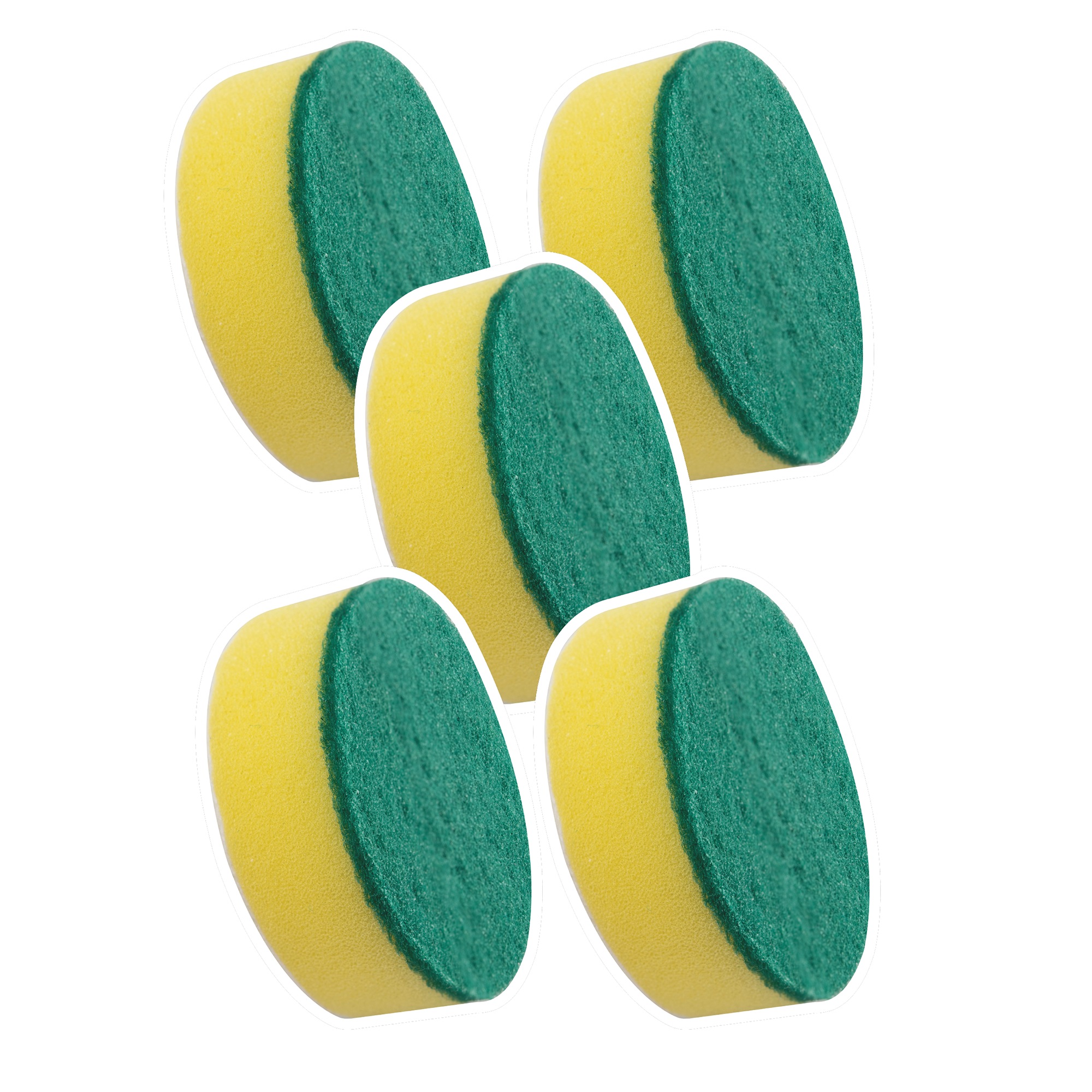 Ruby&reg; Horsepower&trade; 5-Pack Scrubber Sponge Refills - Buy 2 and Save, , large