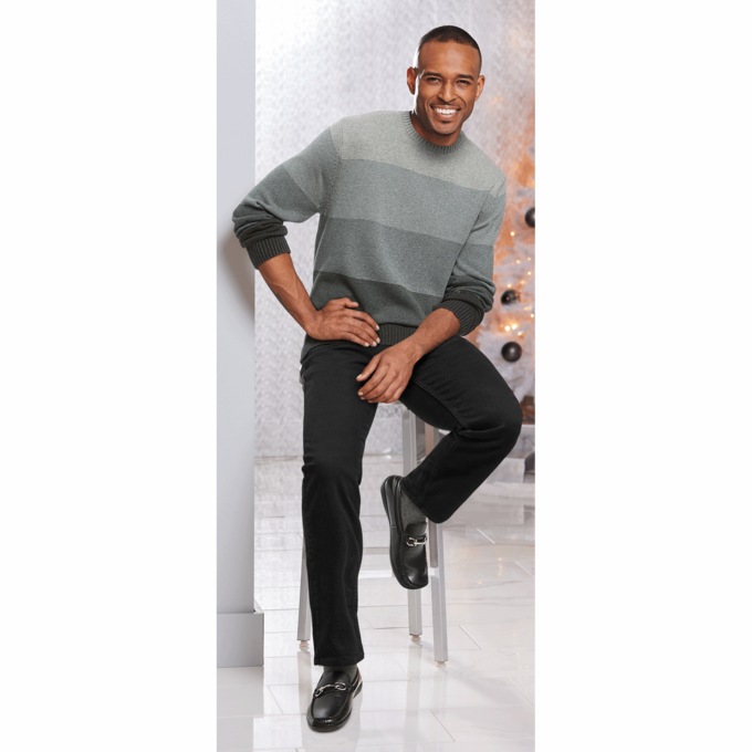 Ombré Crewneck Sweater, , large