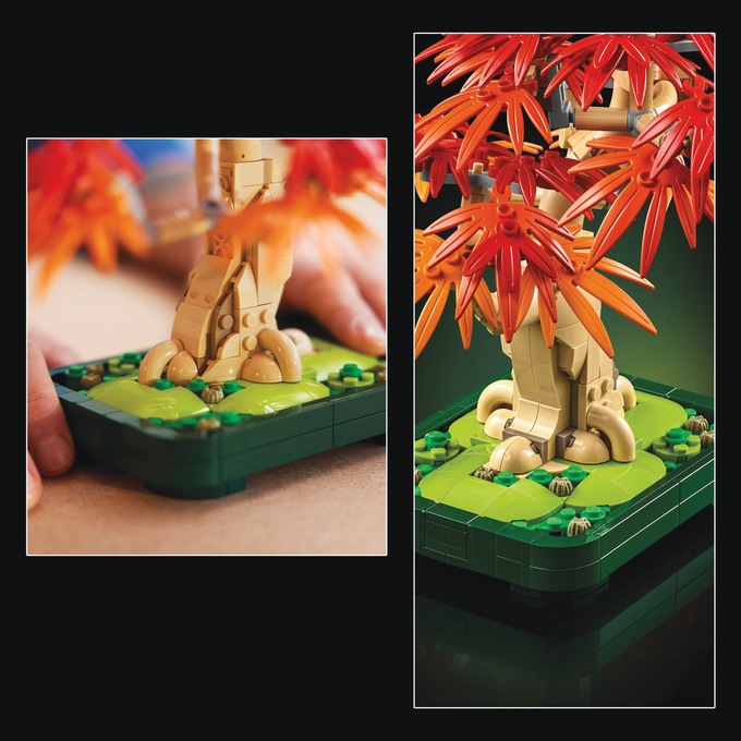 LEGO Botanicals Japanese Red Maple Bonsai Tree, , large