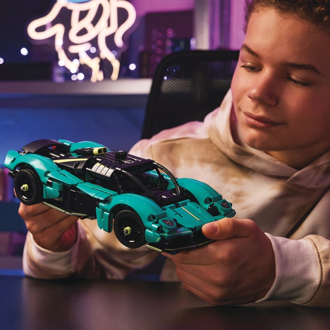 LEGO Technic Aston Martin Valkyri, Teal, large