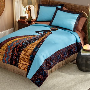 Global Woman Comforter Set, , large