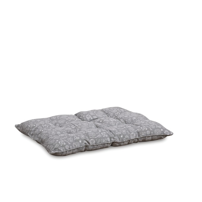  Cotton-Tufted Pet Bed , Doggy Days, large