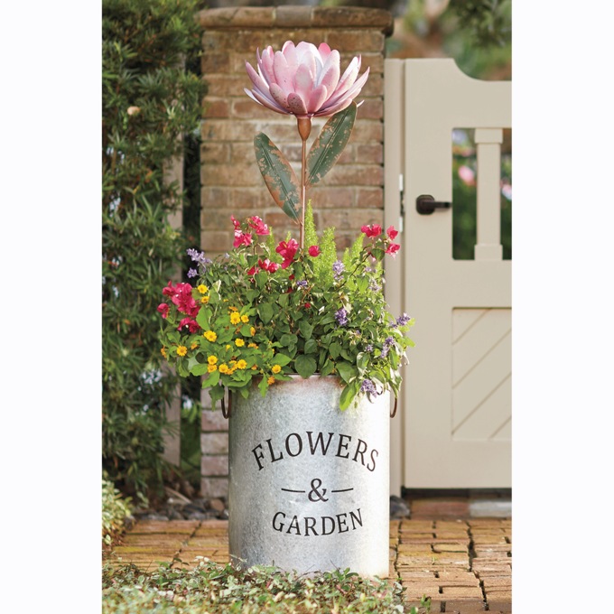 King Protea Garden Stake, , large