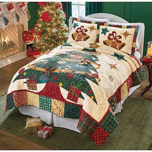 Holiday Tree Quilt, , large