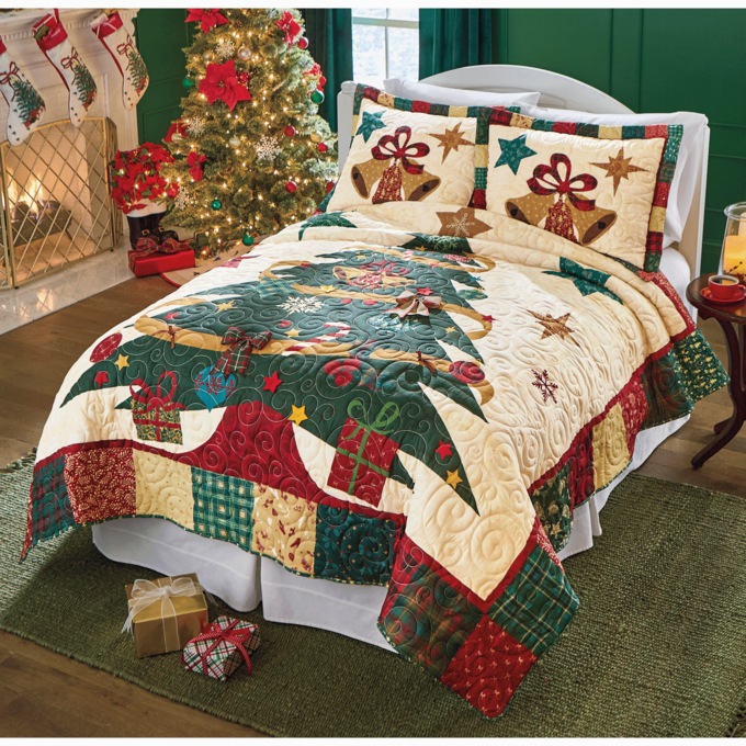Holiday Tree Quilt, , large